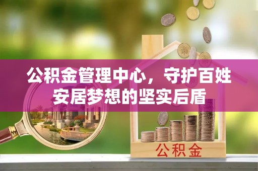 玉井公积金管理中心，守护百姓安居梦想的坚实后盾