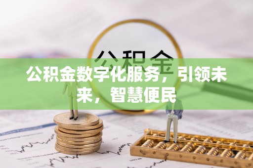 玉井公积金数字化服务，引领未来，智慧便民
