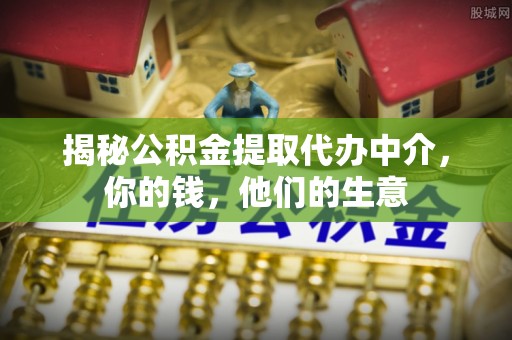 玉井揭秘公积金提取代办中介，你的钱，他们的生意