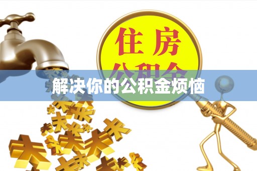 玉井解决你的公积金烦恼
