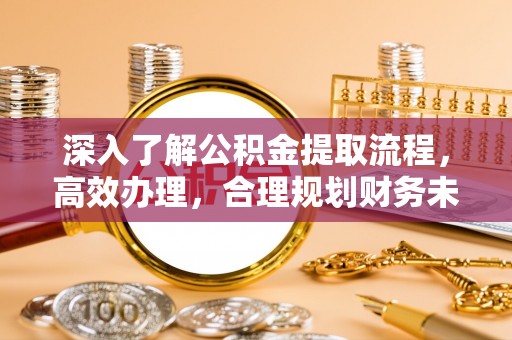 玉井深入了解公积金提取流程，高效办理，合理规划财务未来