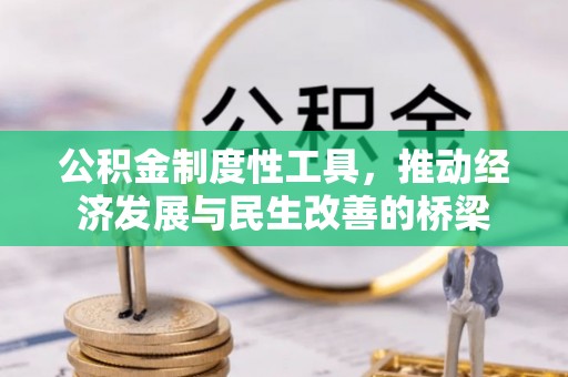 玉井公积金制度性工具，推动经济发展与民生改善的桥梁