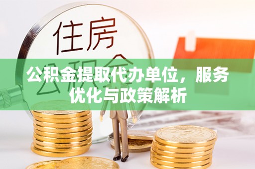 玉井公积金提取代办单位，服务优化与政策解析