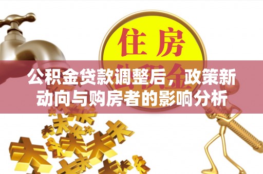 玉井公积金贷款调整后，政策新动向与购房者的影响分析