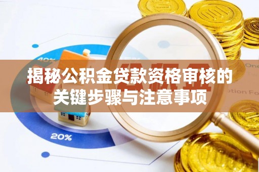 玉井揭秘公积金贷款资格审核的关键步骤与注意事项