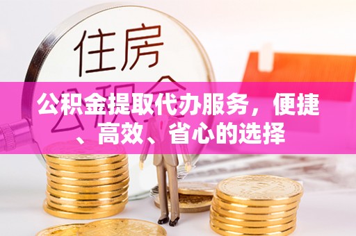 玉井公积金提取代办服务，便捷、高效、省心的选择