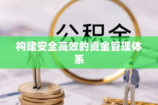玉井构建安全高效的资金管理体系