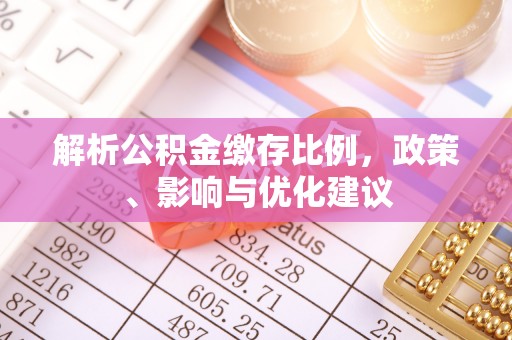 玉井解析公积金缴存比例，政策、影响与优化建议