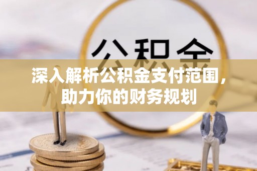 玉井深入解析公积金支付范围，助力你的财务规划