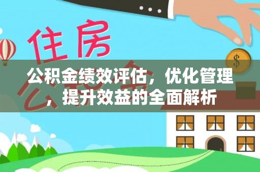 玉井公积金绩效评估，优化管理，提升效益的全面解析