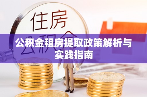 玉井公积金租房提取政策解析与实践指南