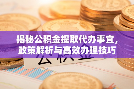 玉井揭秘公积金提取代办事宜，政策解析与高效办理技巧