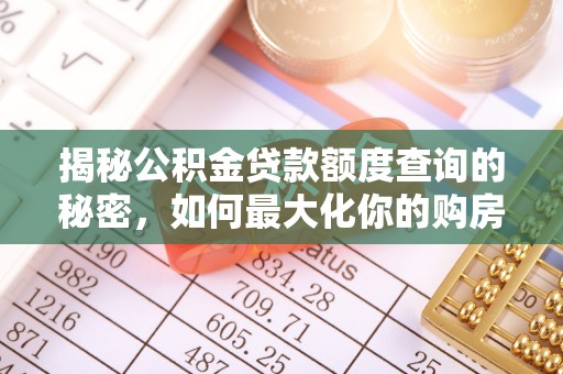 玉井揭秘公积金贷款额度查询的秘密，如何最大化你的购房资金？