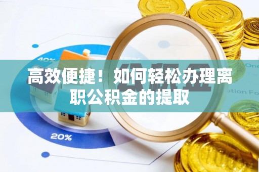 玉井高效便捷！如何轻松办理离职公积金的提取