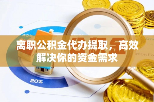 玉井离职公积金代办提取，高效解决你的资金需求