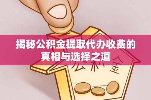 玉井揭秘公积金提取代办收费的真相与选择之道