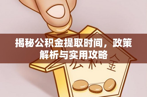 玉井揭秘公积金提取时间，政策解析与实用攻略