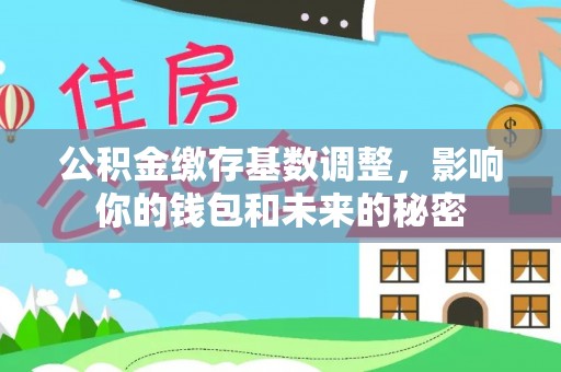 玉井公积金缴存基数调整，影响你的钱包和未来的秘密