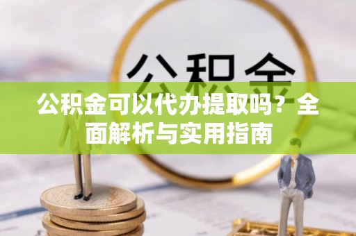 玉井公积金可以代办提取吗？全面解析与实用指南