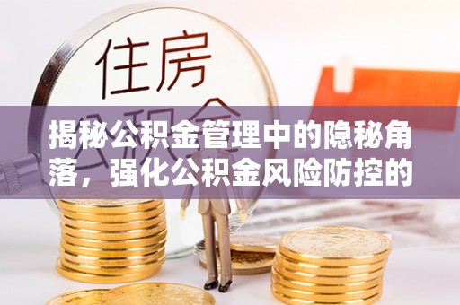 玉井揭秘公积金管理中的隐秘角落，强化公积金风险防控的必要性与路径