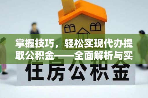 玉井掌握技巧，轻松实现代办提取公积金——全面解析与实践指南