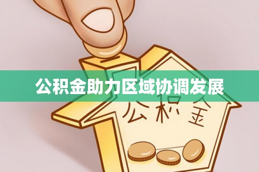 玉井公积金助力区域协调发展