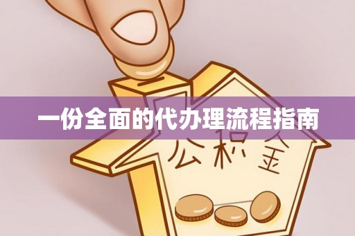 玉井一份全面的代办理流程指南